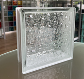 SEVES Clear 1919/8 Savona Decorative Glass Design Glass Block Glassblock Glasbausteine Glassteine Clear Glasdesign Deutschland Schweiz Österreich Wien Luxemburg Liechtenstein Solaris Glasbaustein Klare Glasstein Glassteinwände Glasbausteinwände Glaswand G