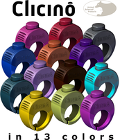 Clicker Ring in 13 colors