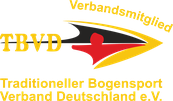 TBVD Traditioneller Bogensport Verband Deutschland Verbandslogo bei FINK archery Großostheim