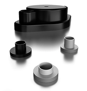 Fischer Elektronik 絶縁ブッシュ 絶縁キャップ