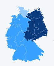 Wahlverhalten der BRD, AfD im Osten stärkste Partei