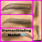 Diamantblading Augenbrauen Härchenzeichnung - Studio Pimp my Face - Hamburg Bramfeld