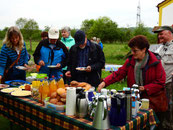 Willkommen Ergänzung: Frühstück unter freiem Himmel