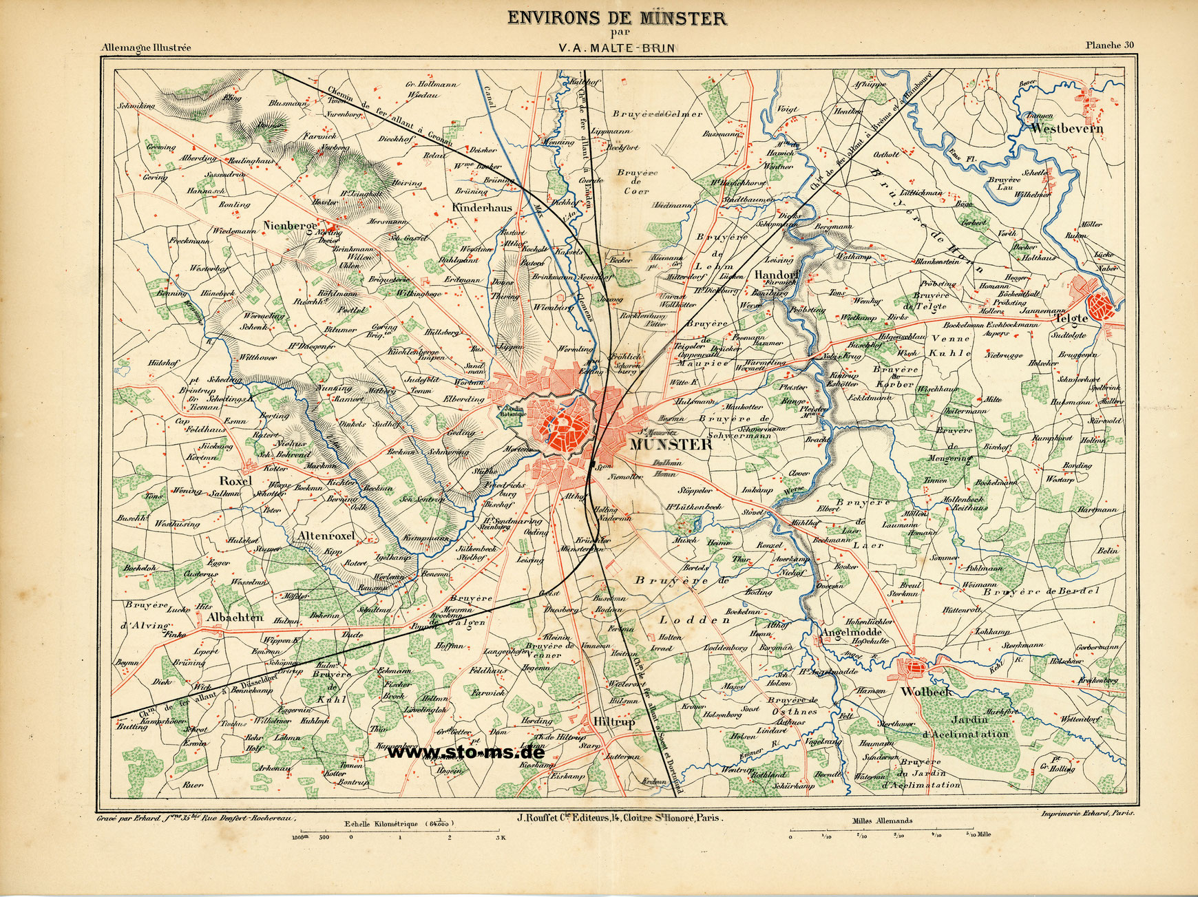 Stadtpläne - Münster - Geschichten, Dokumente und Bilder