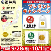 福井県懸賞-いちほまれプレゼント