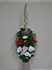 プランの火葬場花束