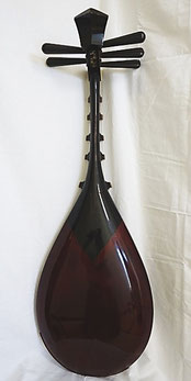 筑前琵琶 筑前琵琶 (五弦五柱) | 骨董品買取・和楽器買取 五宝堂