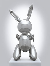 Jeff Koons, Rabbit, 1986, acciaio inossidabile, 104.1 x 48.3 x 30.5 cm