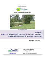 Expertise : impact de l'aménagement de l'aire d'écrêtement... 2015