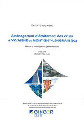 Mission d'investigations géotechniques, 2018