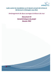 D3 - Caractéristiques du projet - dossier-PRO