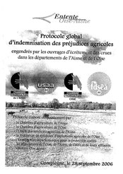Protocole global d'indemnisation, préjudices agricoles Oise & Aisne, 2006