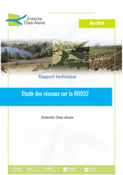 Étude des réseaux sur la RD932 - agglo Compiègne - Entente, 2024