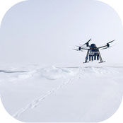 Drone-Mounted Ground Penetrating Radar for Retrieval of Snowpack Properties