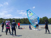 speedwall 神奈川　横浜　海の公園　ウインドサーフィン　SUP　スクール　体験　スピードウォール
