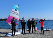 speedwall 神奈川　横浜　海の公園　ウインドサーフィン　SUP　スクール　体験　スピードウォール