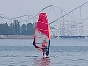 speedwall 神奈川　横浜　海の公園　ウインドサーフィン　SUP　スクール　体験　スピードウォール