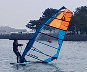speedwall 神奈川　横浜　海の公園　ウインドサーフィン　SUP　スクール　体験　スピードウォール