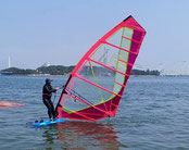 speedwall 神奈川　横浜　海の公園　ウインドサーフィン　SUP　スクール　体験　スピードウォール