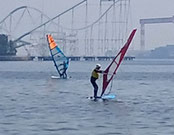 speedwall 神奈川　横浜　海の公園　ウインドサーフィン　SUP　スクール　体験　スピードウォール