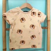 tee-shirt enfant imprimé leopardeaux
