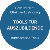 Link als Grafik zu: Trainings für Auszubildende: Telefontraining, Selbst- und Zeitmanagement, Präsentationstraining, Konfliktmanagement, Schreibwerkstatt, Prüfungsvorbereitung Slogan: Gewusst wie, Effektive Ausbildung, durch smarte Tools, Claudia Karrasch