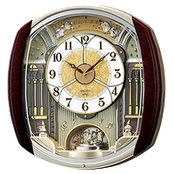 SEIKO QXM450BRH からくり時計 掛時計 希少 訳あり 箱付き からくり時計 通販 一覧 | 掛け時計通販からくり時計通販商品一覧新築