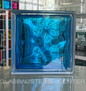 Brilly Blue SEVES 1919/8 Wave Glass Blocks Colour Portugal Blocos vidro Slovenija steklene bloke Eesti Tallinn klaasplokid Latvija stikla bloki Lietuva stiklo blokeliai blokas Norge Norway Glasdallen България стъклени блокове România blocuri de sticlă Hrv