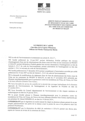 Règlement d'eau (en vigueur), 2014