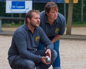 Sandy und Mark in Aktion