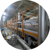 機械歩廊安全手摺新設
