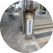 カードリーダー支柱固定