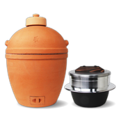 小田式 ミニ蒸しかまど 5合 いぶし銀 いぶし・5合炊き - 小田式ミニ蒸しかまど・販売サイト！