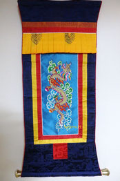 "Rising Dragon" embroidered by Satomi