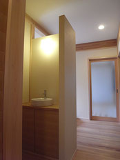 千葉県柏市　設計事務所　自然素材住宅　埼玉県さいたま市　手洗い