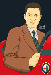 Jean-Pierre Wimille by Muneta & Cerracín