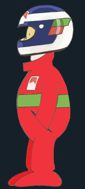 Gianni Morbidelli by Muneta & Cerracín