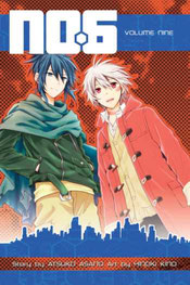 Portada de No.6 Volumen 9