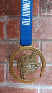 Prag Marathon virtuell 2021