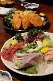 渋谷・つくしんぼで打ち上げ