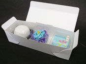 サービス箱　白箱　簡易的な箱　和菓子用箱　箱