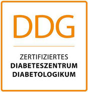 Logo der DDG - Zertifiziertes Diabeteszentrum Diabetologikum