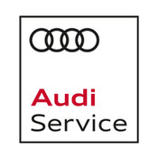 Hier sehen sie das Logo des original Audi Services