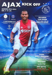 Programme  Ajax-PSG  2014-15