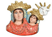 Our Lady of The Arch statue cm. 35