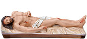 Jesus dead statue cm. 50