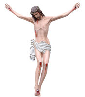 Body of Christ statue cm. 160