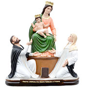 Our Lady of The Rosary statue cm. 50