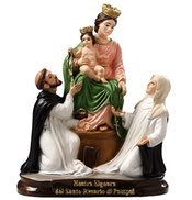 Our Lady of The Rosary statue cm. 25