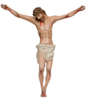 Body of Christ statue cm. 80